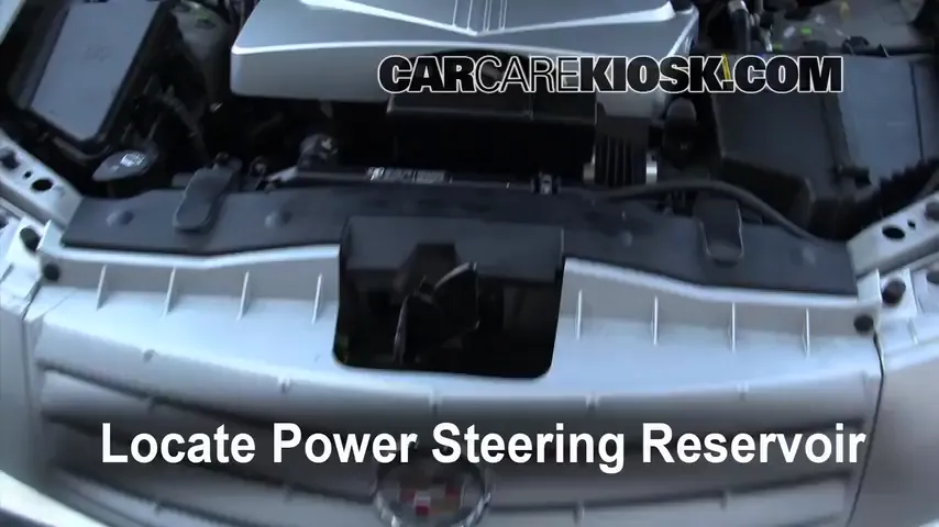 2006 Cadillac CTS 3.6L V6 Power Steering Fluid Add Fluid